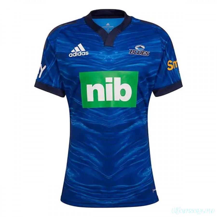 Blues 2022 Men's Super Home Rugby Jersey