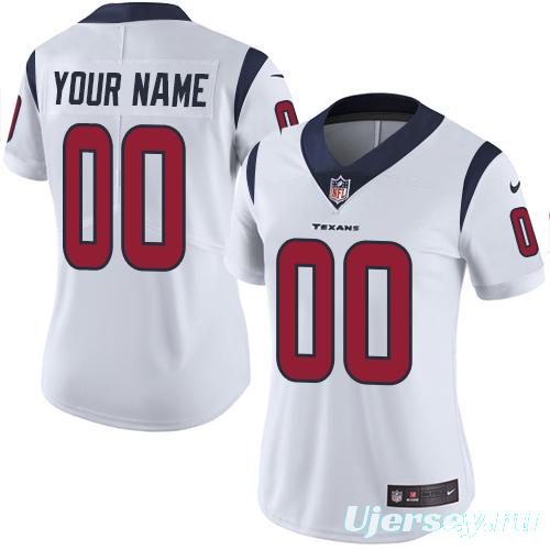 Women's White Customized Game Team Jersey