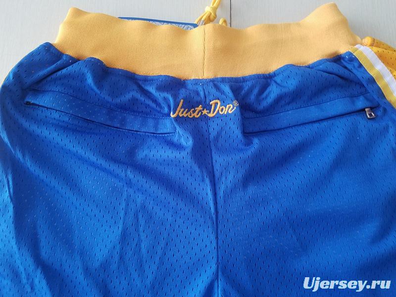 Golden State 1995-96 Throwback Classics Basketball Team Shorts