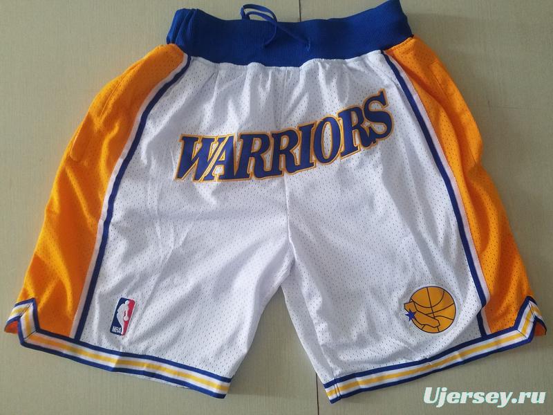 Golden State 1995-96 Throwback Classics Basketball Team Shorts