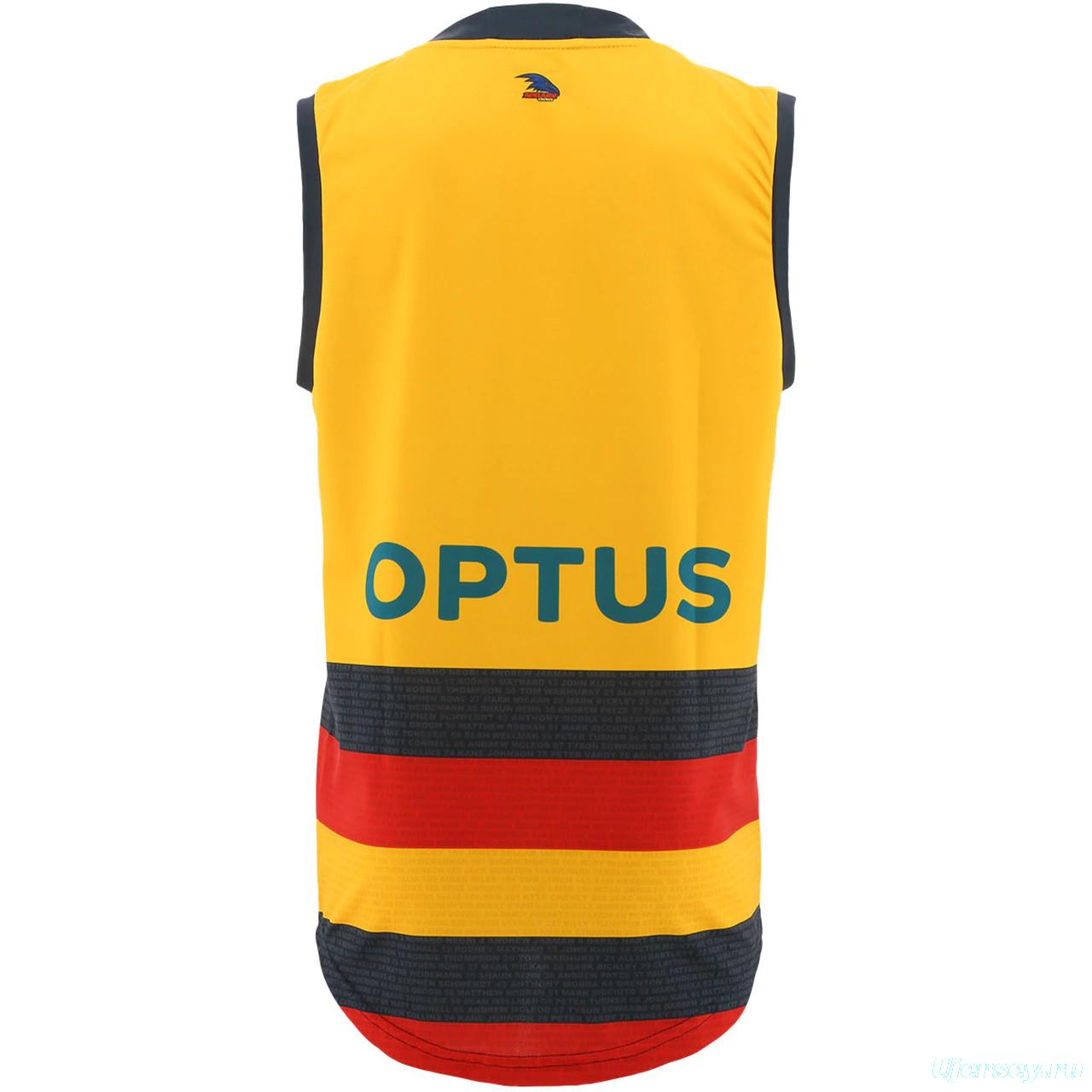 Adelaide Crows 2021 Mens Away Rugby Guernsey