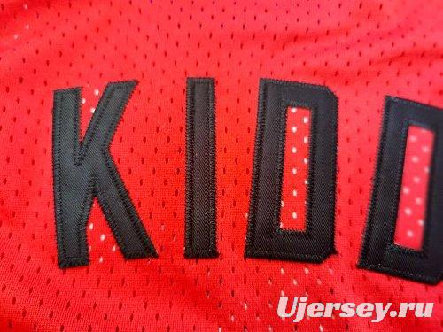 Men's Jason Kidd Red Retro Classic Team Jersey