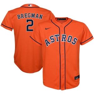 Youth Alex Bregman Orange Alternate 2020 Player Team Jersey