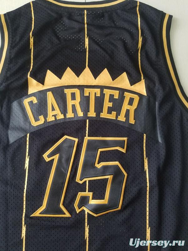 Vince Carter 15 1998-99 Throwback Classics Black Golden Edition Jersey