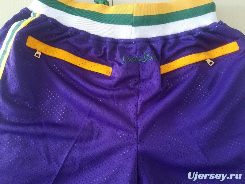 Utah 1993-94 Throwback Classics Basketball Club Shorts