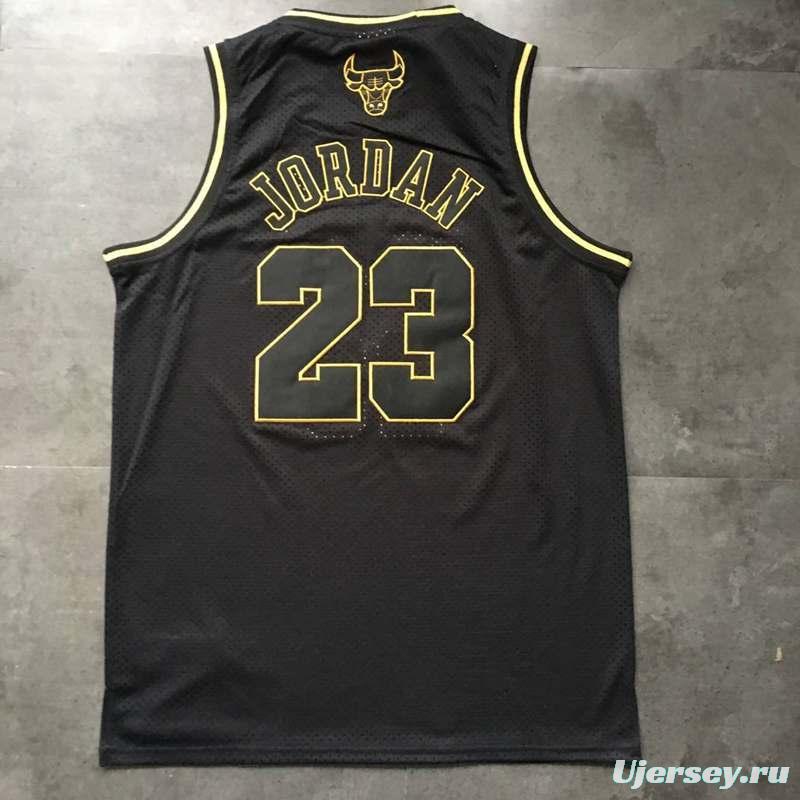 Men's Michael Jordan Black Retro Classic Team Jersey