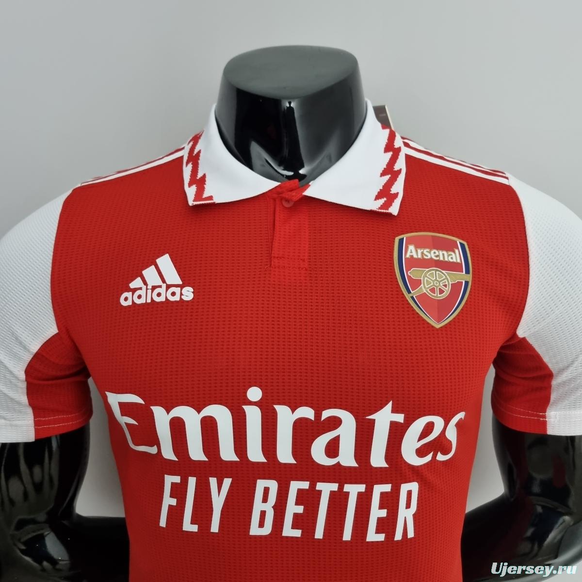 22/23 player version Arsenal Home Soccer Jersey