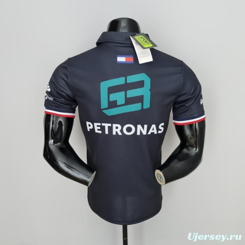 2022 F1 Formula One; Mercedes Benz #63 Polo Black