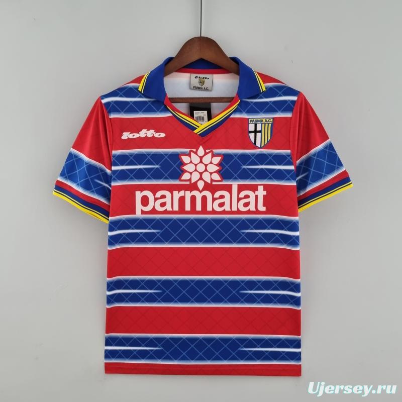 Retro Parma 98/99 Away Soccer Jersey