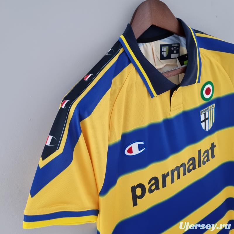 Retro Parma 99/00 Home Soccer Jersey