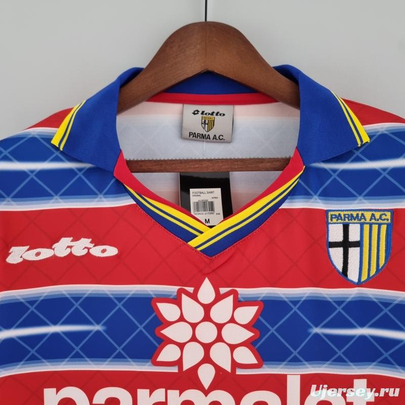 Retro Parma 98/99 Away Soccer Jersey