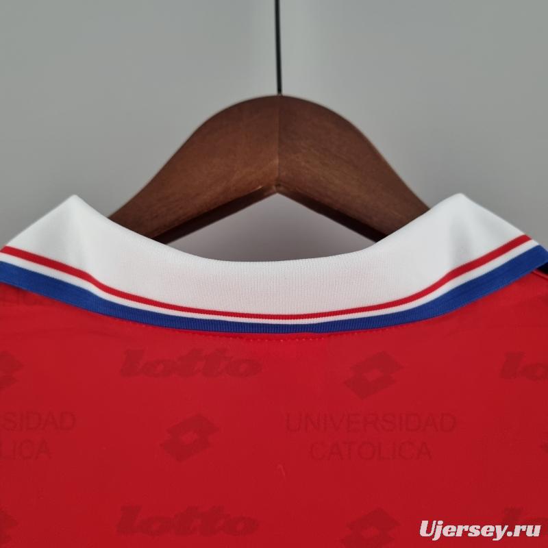 Retro 1996 Deportivo Universidad Católica Third Away Soccer Jersey