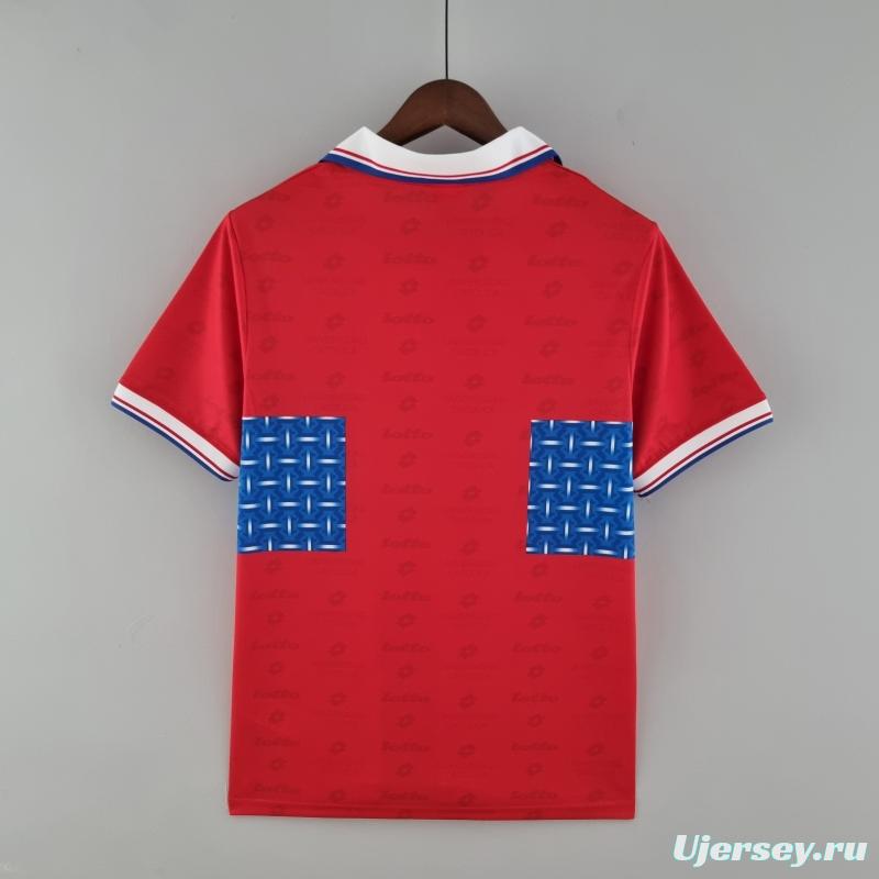 Retro 1996 Deportivo Universidad Católica Third Away Soccer Jersey