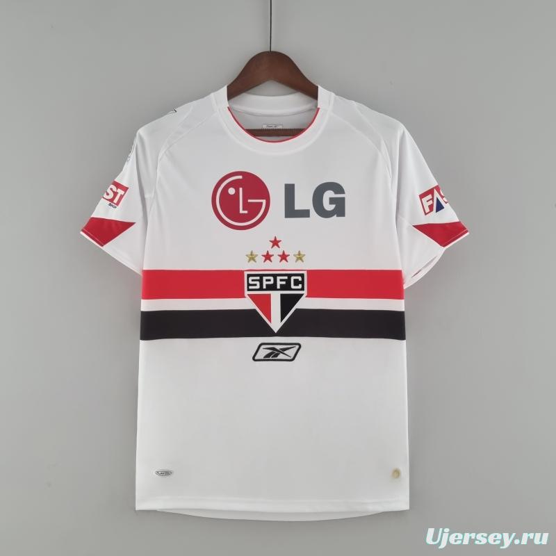 Retro Sao Paulo 2006 Home Soccer Jersey