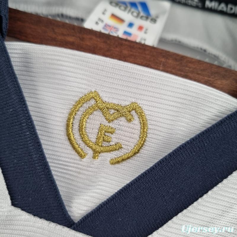 Retro Real Madrid 98/00 Home Soccer Jersey