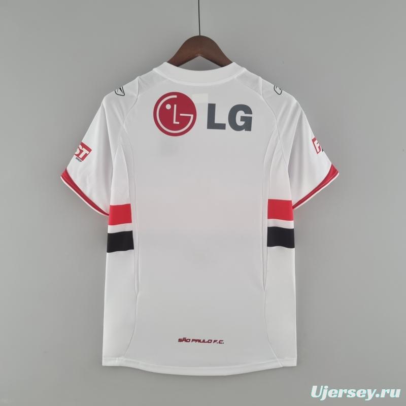 Retro Sao Paulo 2006 Home Soccer Jersey