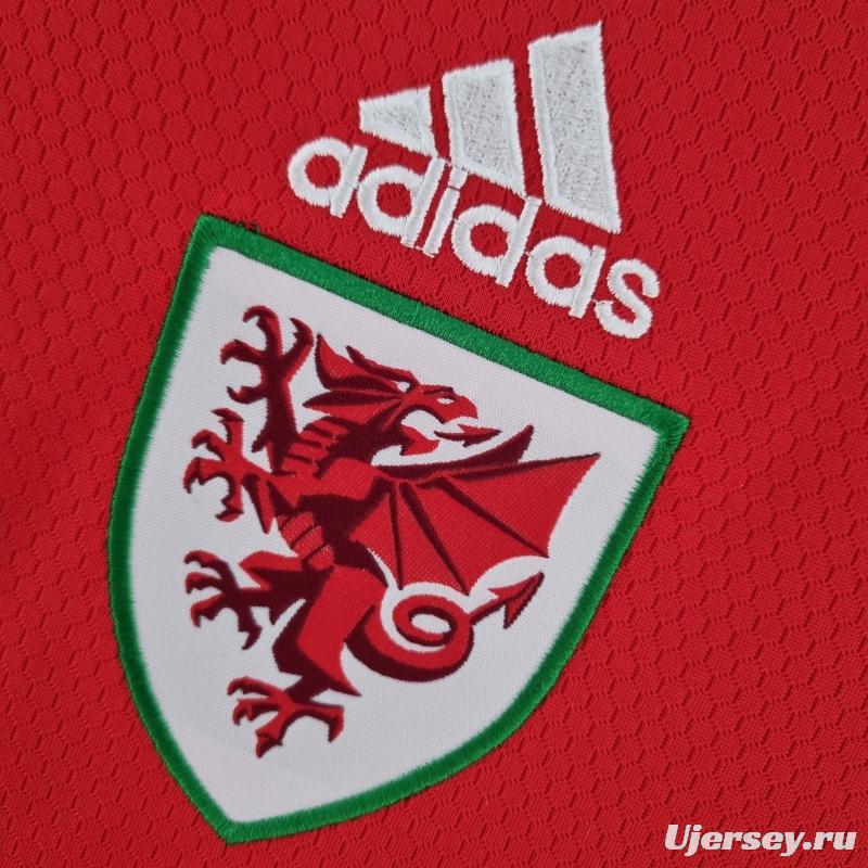 2022 Women Wales Red