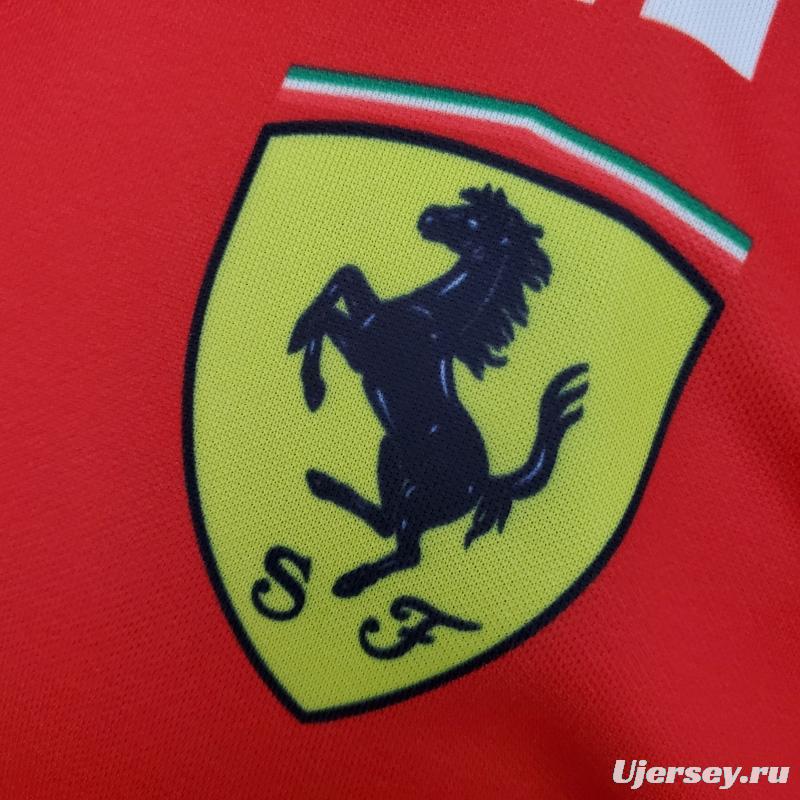 F1 Formula One; Ferrari Racing Suit Polo Red 