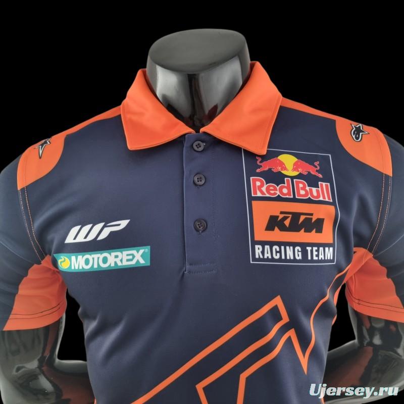 2022 F1 Formula One; KTM Polo Blue Orange 