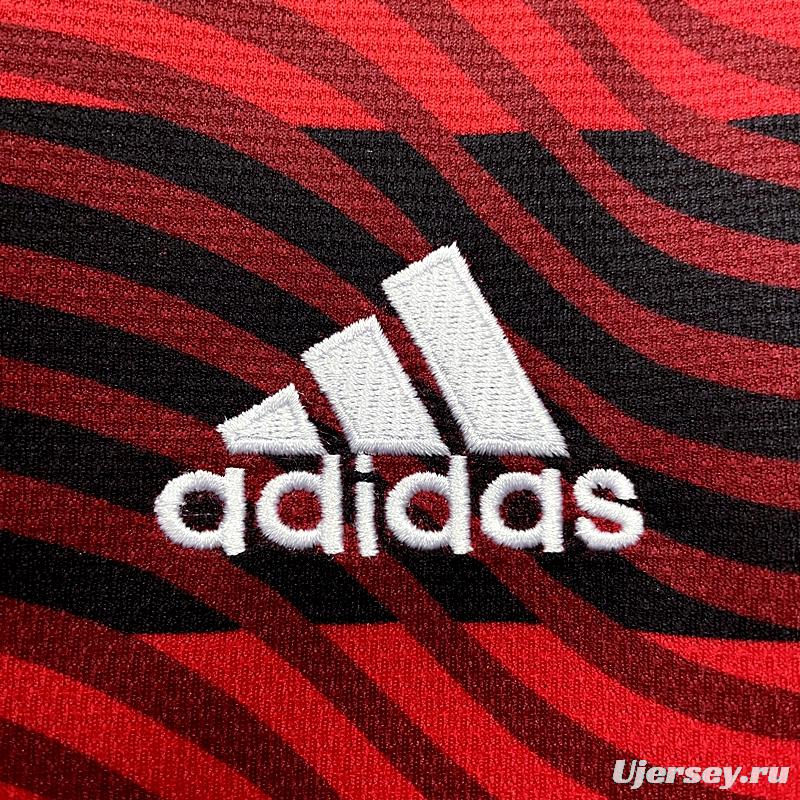 22/23 Flamengo Home  Soccer Jersey