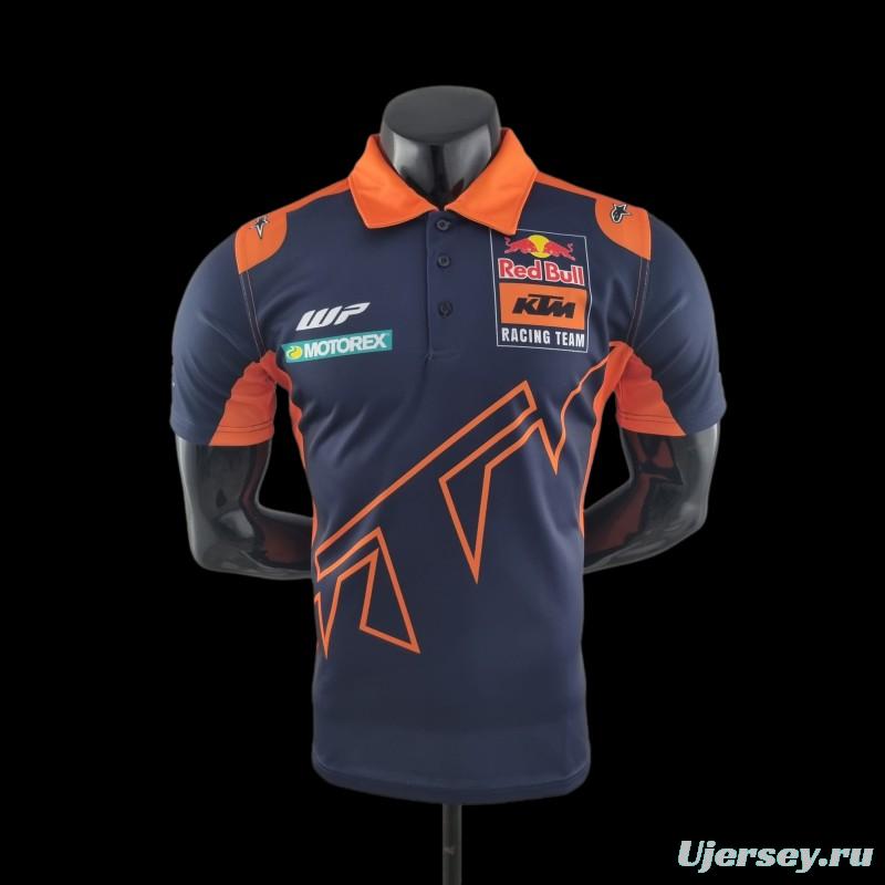 2022 F1 Formula One; KTM Polo Blue Orange 