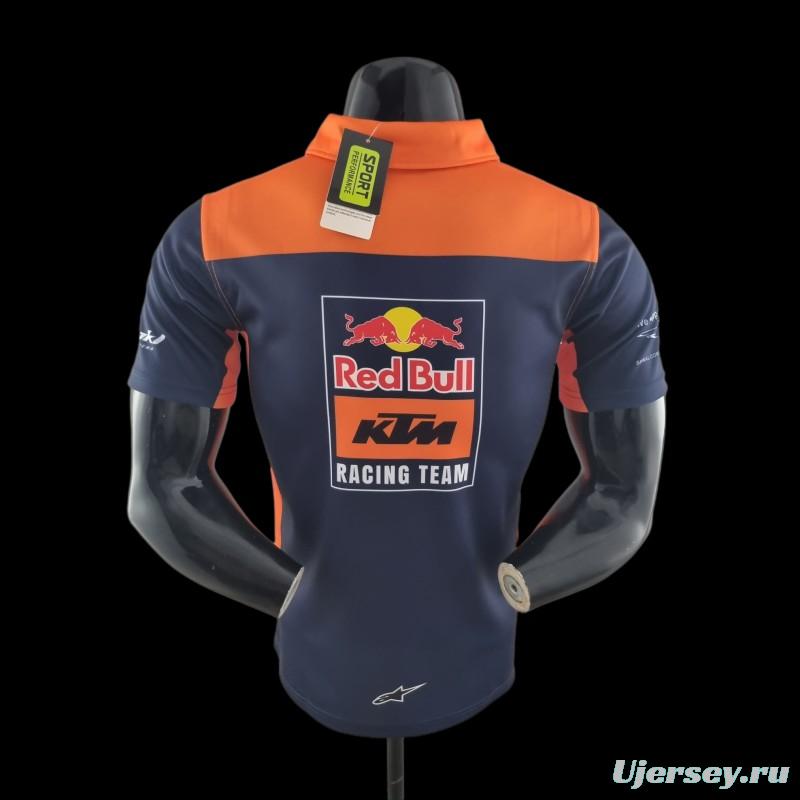 2022 F1 Formula One; KTM Polo Blue Orange 