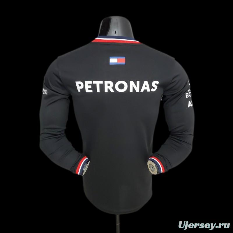 F1 Formula One 2022 Mercedes Long Sleeve Black 