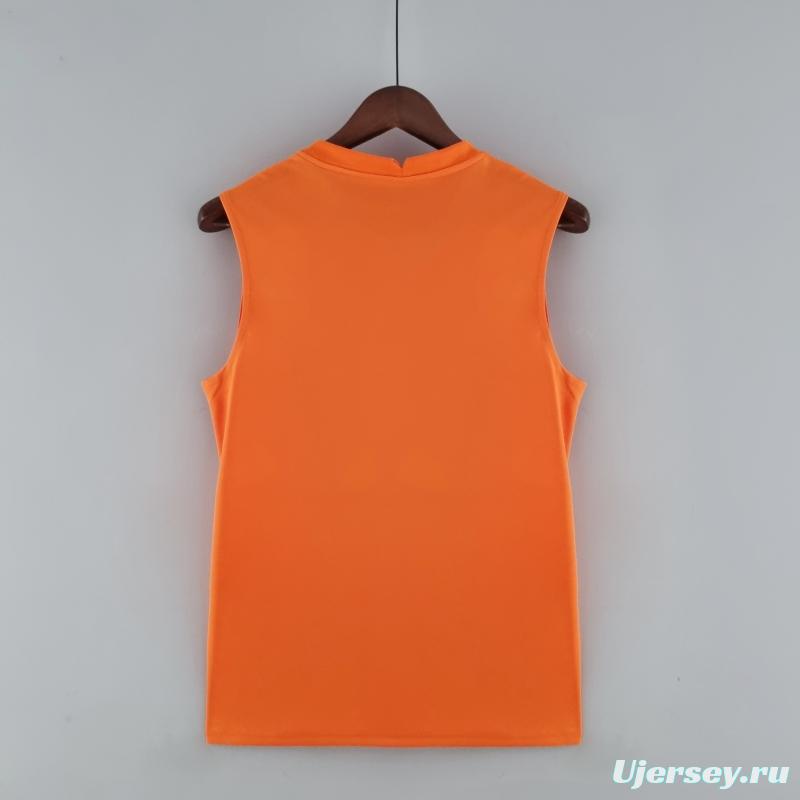 22/23 Corinthians Vest Pre-match Training Orange