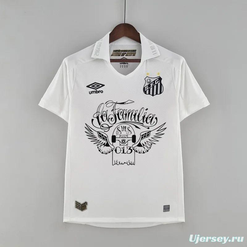 22/23 Santos Home Chorão Commemorative Edition  Soccer Jersey