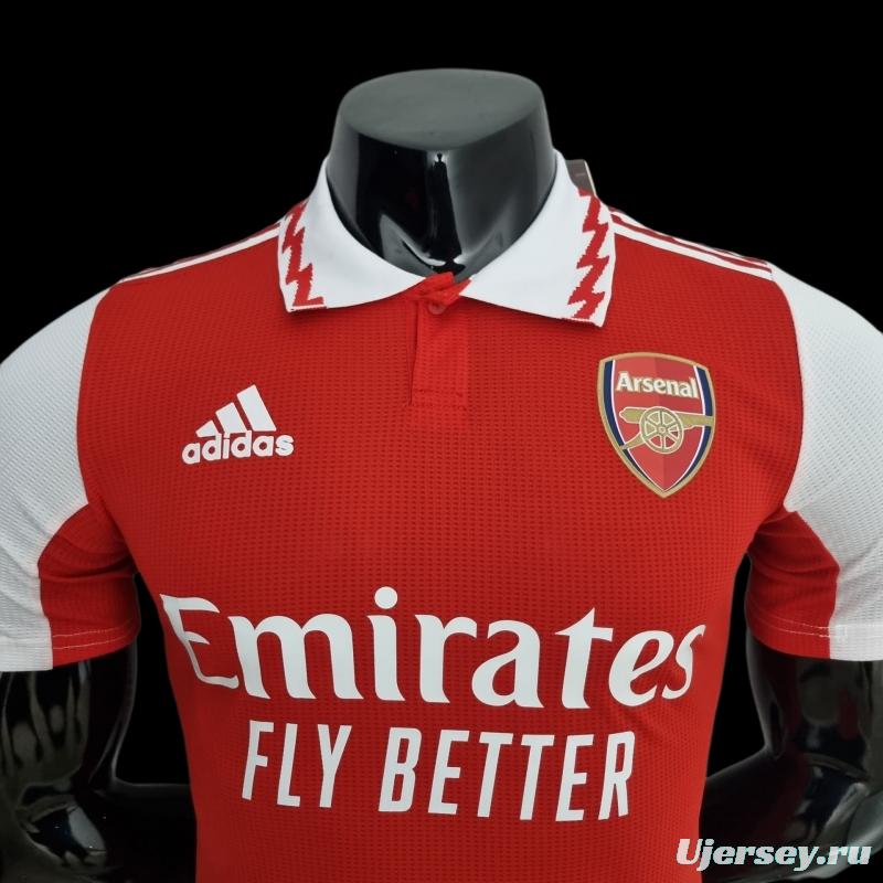 Player Version 22/23 Arsenal Home Soccer Jersey