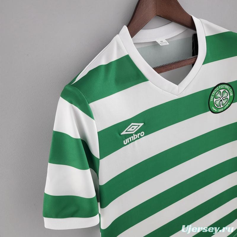 Retro 80/81 Celtic Home Soccer Jersey