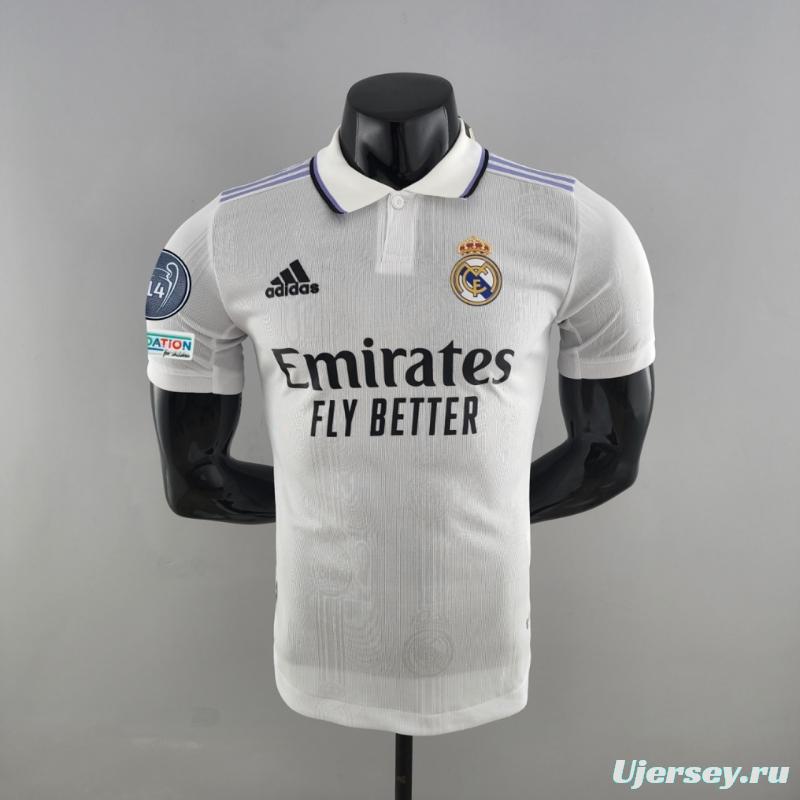 Player Version 22/23 14 Champions Edition Real Madrid Home Soccer Jersey