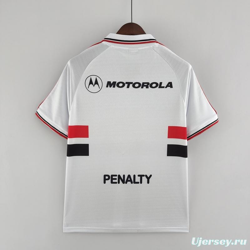 Retro Sao Paulo 1999 Home Soccer Jersey