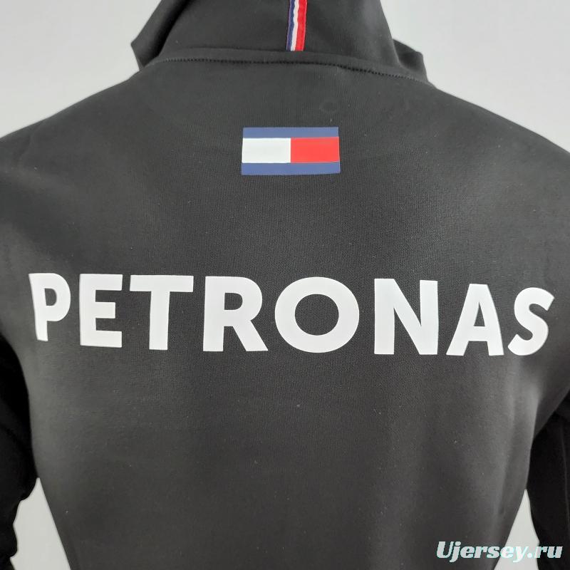 2022 F1 Mercedes AMG Petronas Black Jacket #0001