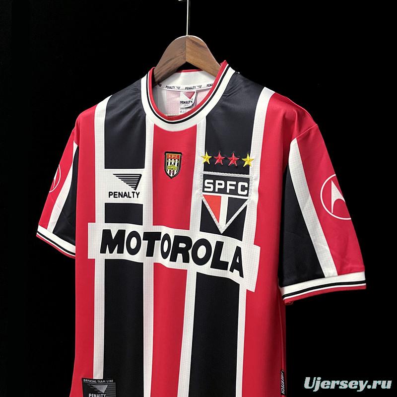 Retro 2000 Sao Paulo Away Soccer Jersey