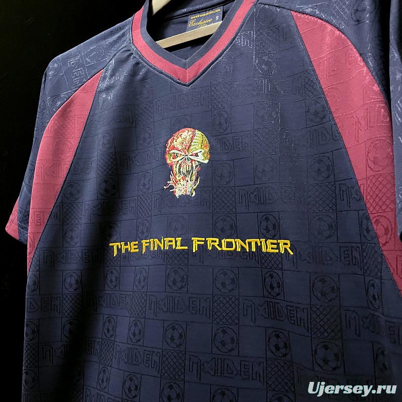 Retro 2010 West Ham Iron Maiden Home Soccer Jersey