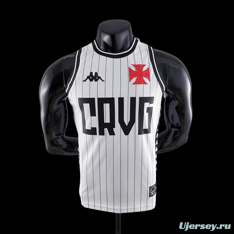 Vasco Da Gama Basketball Jersey White Jersey