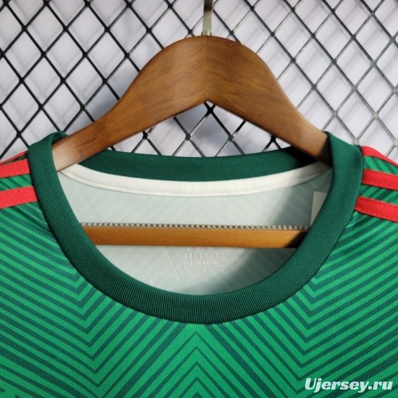 2022 Women's Mexico Home Soccer Jersey