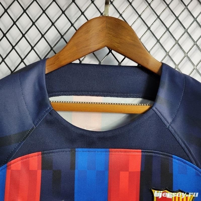 22/23 Woman Barcelona Home S Soccer Jersey