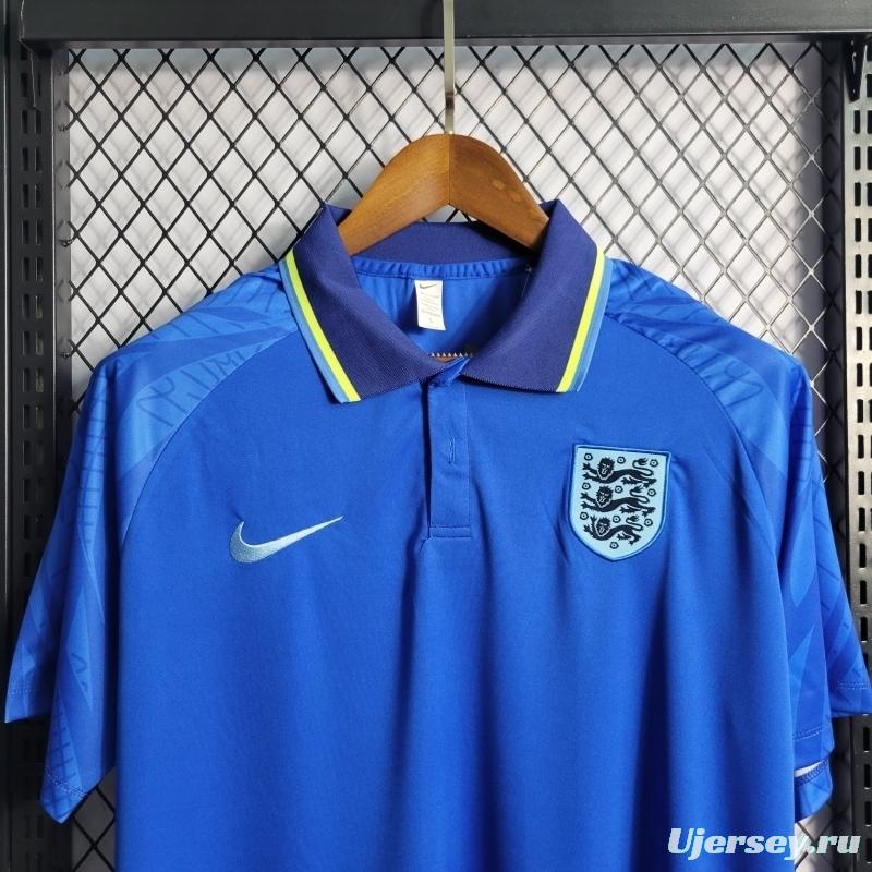 2022 POLO England Blue Jersey