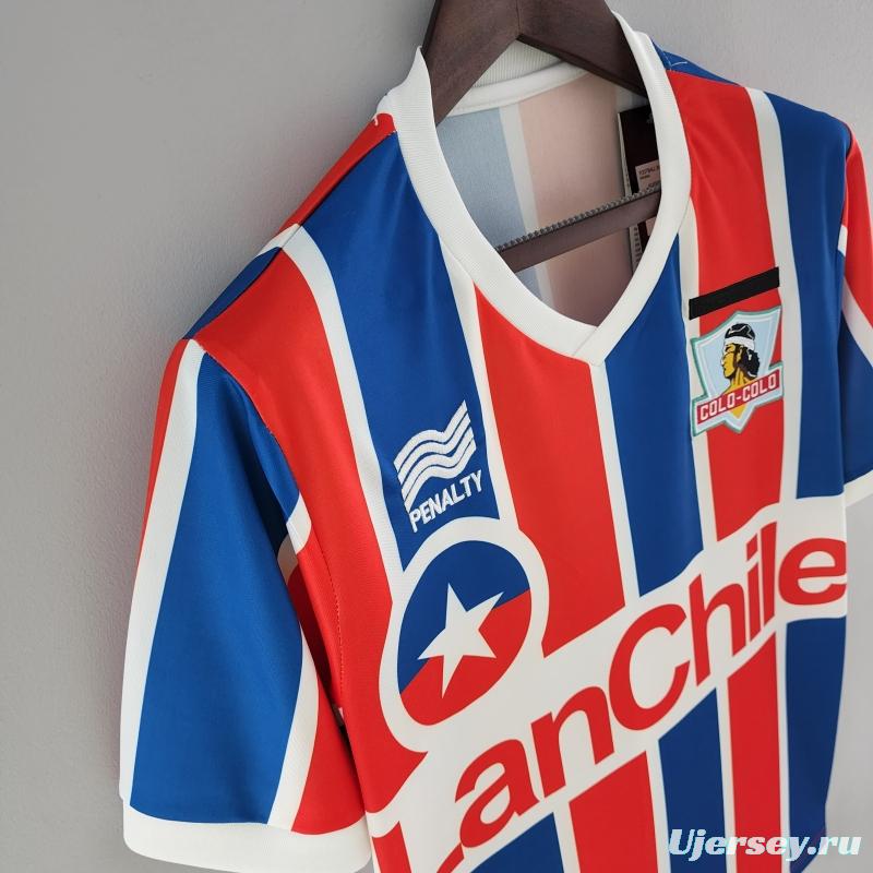 Retro 1986 Colo Colo Away Soccer Jersey