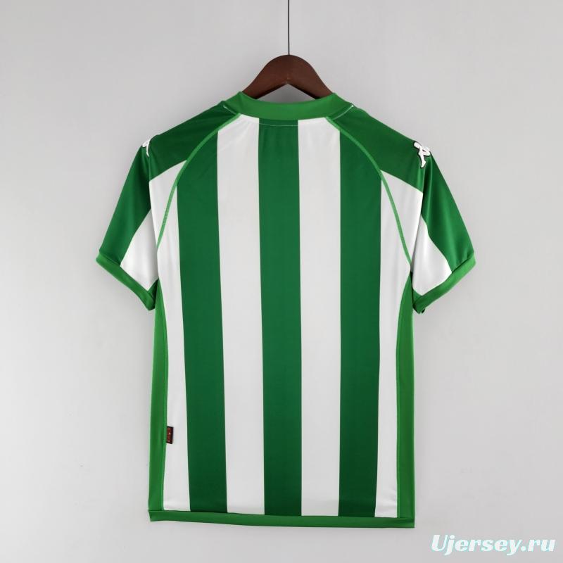 Retro Real Betis 01/02 Home Soccer Jersey