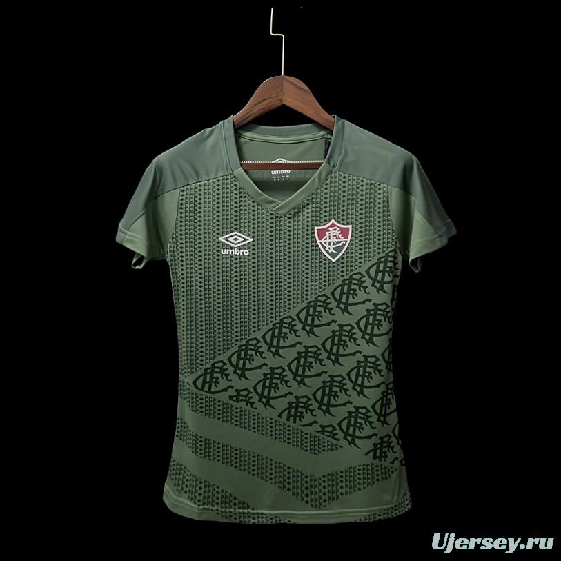 22/23 Fluminense Pregame Green Women Jersey