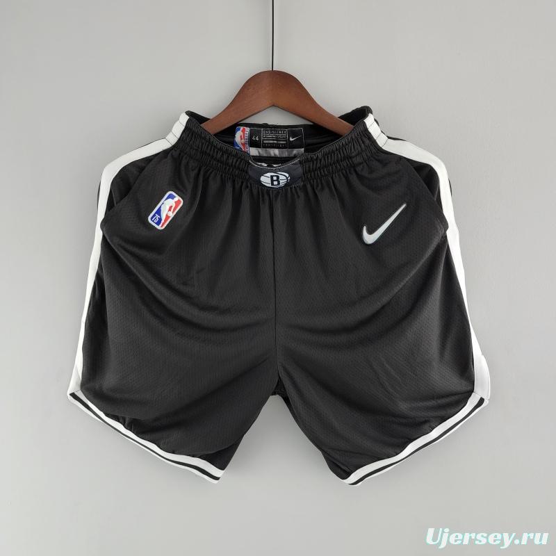 75th Anniversary Brooklyn Nets NBA Shorts Black