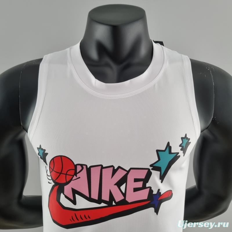 2022 Nike White Vest Shirts #K000196