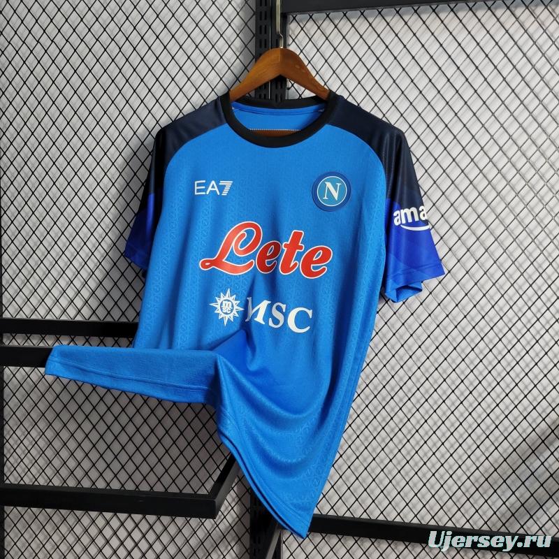 22/23 Napoli Home Soccer Jersey