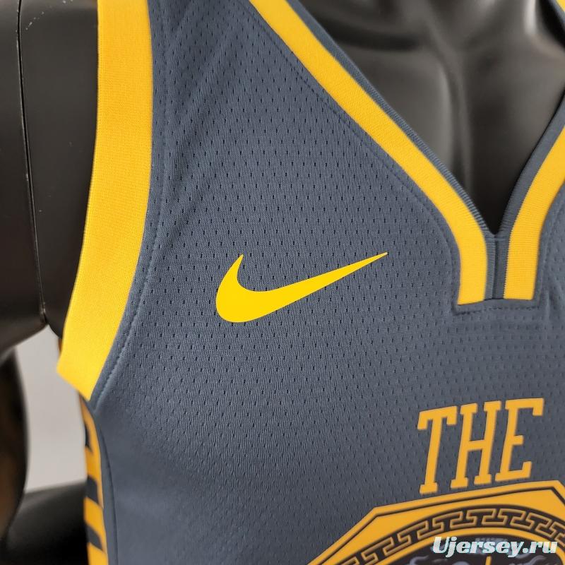 2018 PAYTON II#0 Golden State Warriors Grey NBA Jersey