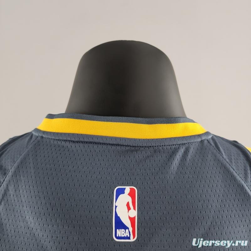 2018 KUMINGA#00 Golden State Warriors Grey NBA Jersey