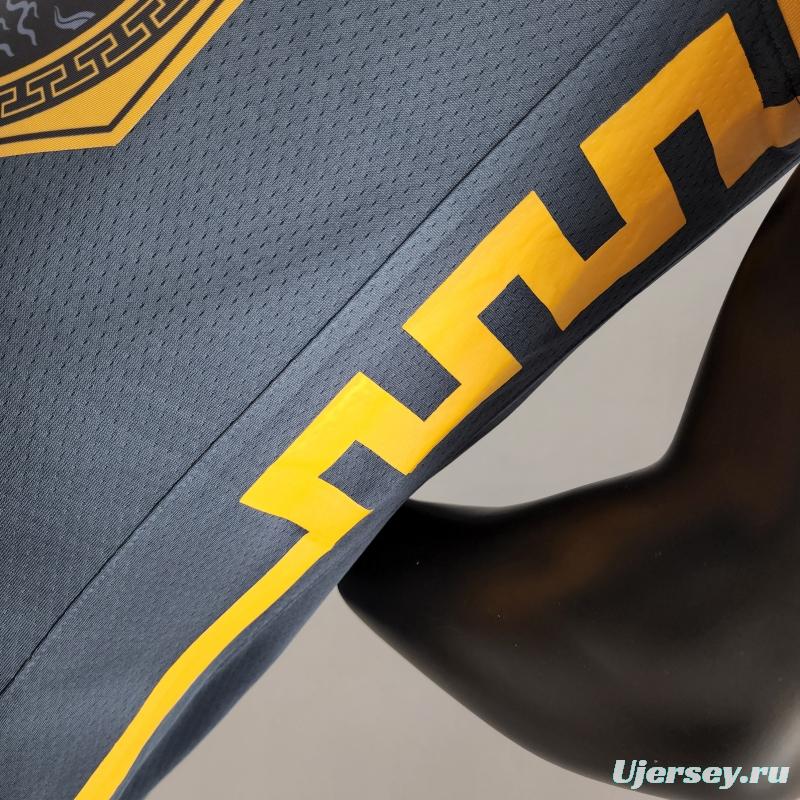 2018 YOUNG #6 Golden State Warriors Grey NBA Jersey