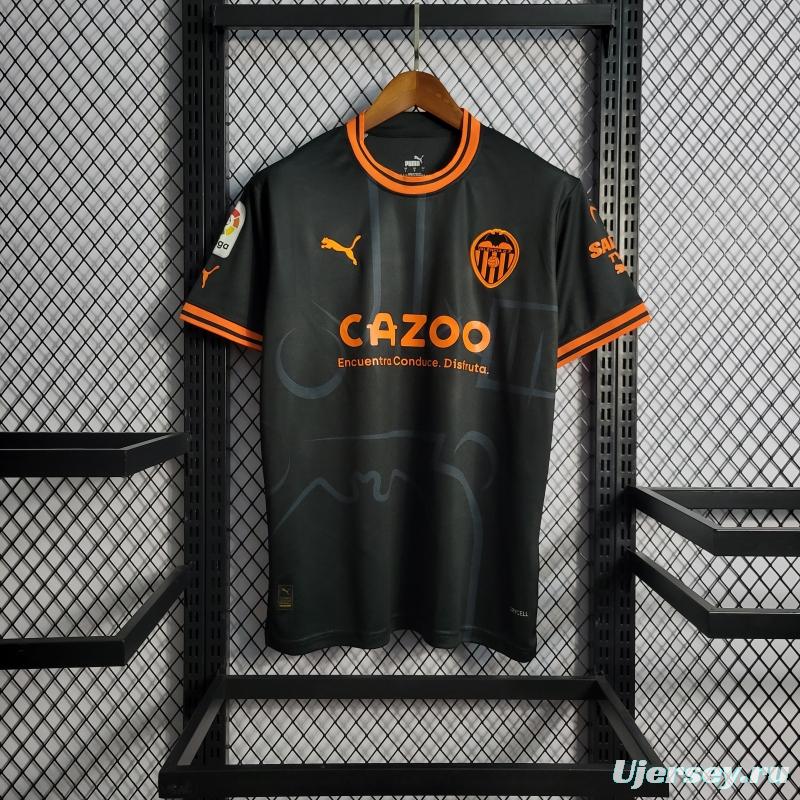 22/23 Valencia Away Soccer Jersey